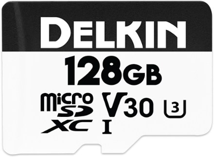 Delkin Devices UHS-I microSDXC Preferred Outdoor Memory Card with SD Adapter - 128 GB 1