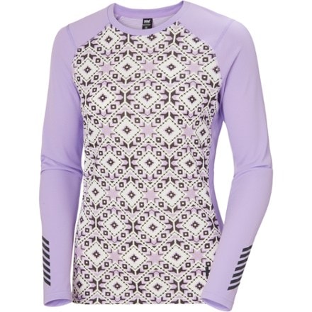 Helly Hansen Lifa Active Graphic Crew Base Layer Top - Women's 0