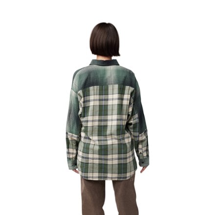 Fox Oversized Flannel Shirt - Women's 2