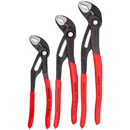KNIPEX 3-Piece Cobra Pliers Set - 7-1/4", 10", 12" 0