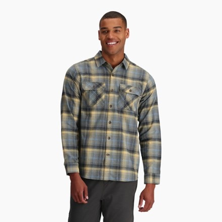 Royal Robbins Lost Coast Flannel Plaid Shirt - Men's 1