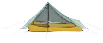 REI Co-op Flash Air 2 Tent Front view (Stratus Blue)