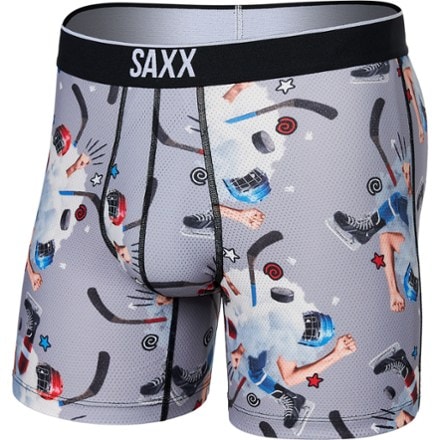 Saxx Volt Breathable Mesh Boxer Briefs - Men's 0
