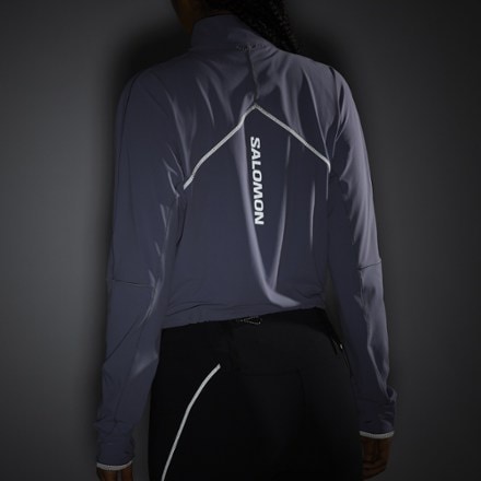 Salomon Sense Aero Hybrid Cropped Pullover - Women's 6