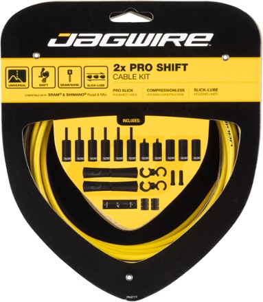 Jagwire 2x Pro Shift Cable Kit - SRAM/Shimano 0