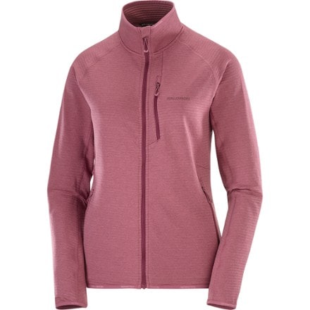 Salomon Essential Lightwarm Full-Zip Fleece Jacket - Women's 0