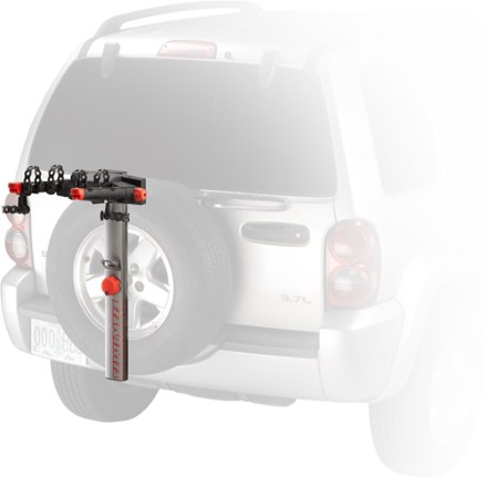 honda crv spare tire bike rack