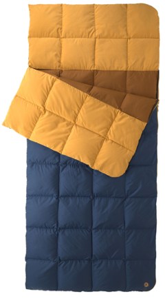 rectangular down filled sleeping bag