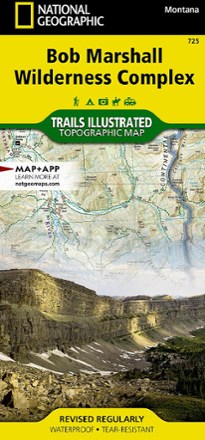 National Geographic Bob Marshall Wilderness Complex Topographic Map ...