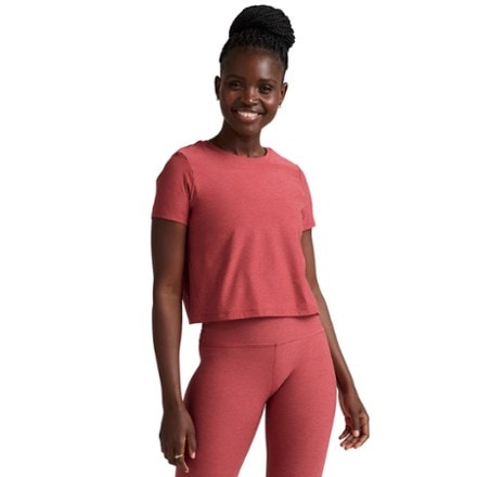 Beyond Yoga Featherweight Supreme Crop T-Shirt - Women's 0