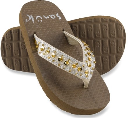 Sanuk girls deals flip flops