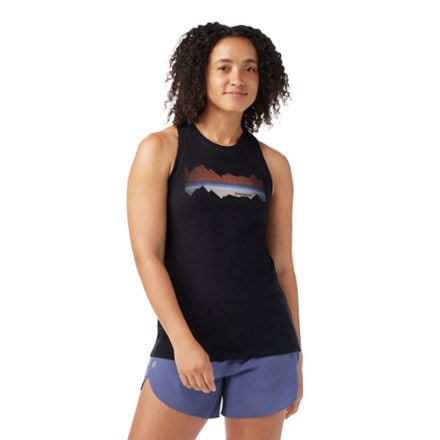 Smartwool Everyday Mountain Horizon Tank Top - Women's 1