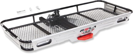 hitch mount cargo carrier with bike rack