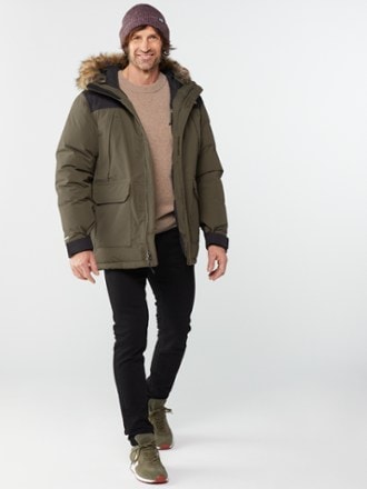 north face coat with fur hood