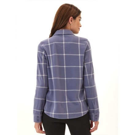 Threads 4 Thought Kandyce Plaid Knit Fleece Button-Up Shirt - Women's 1
