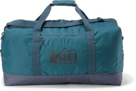 REI Co-op Roadtripper 60 Duffel Back view (Mineral Water)