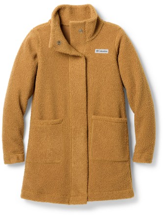 Panorama Long Jacket Women s Camel Brown XL