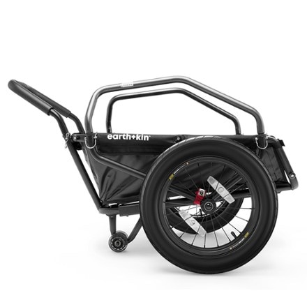 earth+kin MULE Cargo Trailer with Quick-Release Tow Bar 2