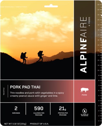 AlpineAire Foods Pork Pad Thai - 2 Servings 0