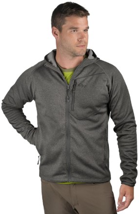 outdoor fleece hoodie