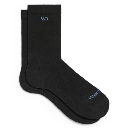 Wide Open Solid Cushioned Crew Socks - Women's 1