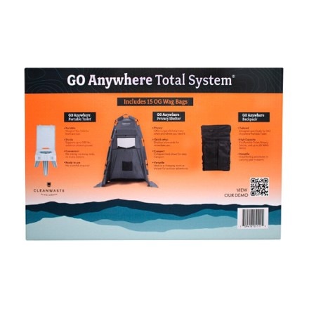 Cleanwaste GO Anywhere Total System 3