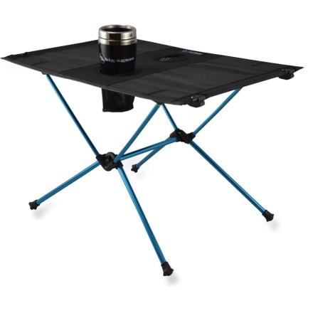 Table with Beverage in holder (Black)