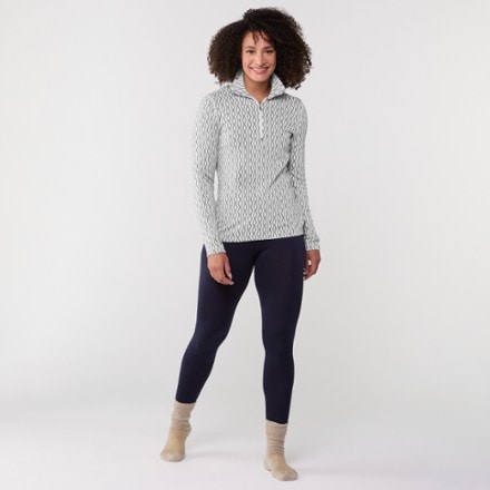 Icebreaker Merino 260 Vertex Long-Sleeve Half-Zip Herenga Base Layer Top - Women's 3