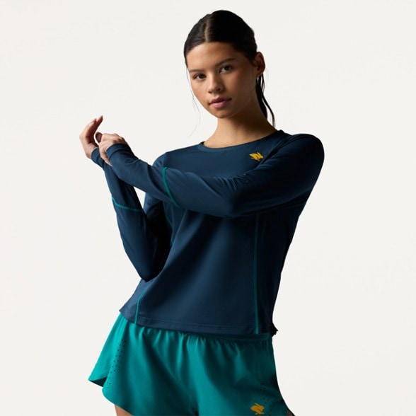 On Body Image of color Blue Kayak