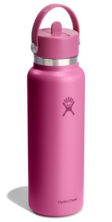 Hydro Flask Wide-Mouth Vacuum Water Bottle with Flex Straw Cap - 40 fl. oz. 1