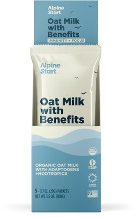 Alpine Start Instant Oat Milk with Benefits - Package of 5 5