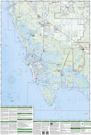 National Geographic Marco Island and Ten Thousand Islands Coastal Recreation Map 2