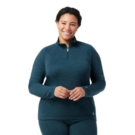 Smartwool Classic Thermal Merino Quarter-Zip Base Layer Top - Women's 1