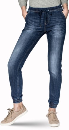 denim joggers women