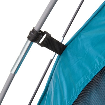 Coleman Skydome 4-Person Screen Room Tent with Dark Room Technology Pole clips