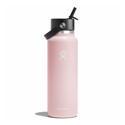 Hydro Flask Wide-Mouth Vacuum Water Bottle with Flex Straw Cap - 40 fl. oz. 2