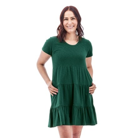 Aventura Asherton Tiered Dress 0