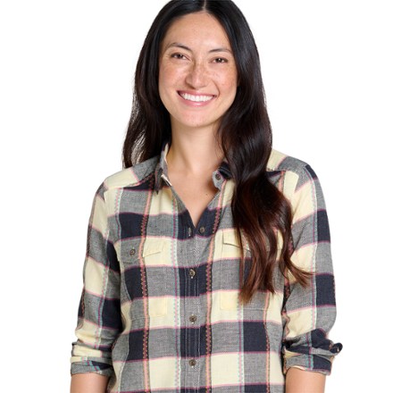 Toad&Co Re-Form Flannel Long-Sleeve Shirt - Women's 4