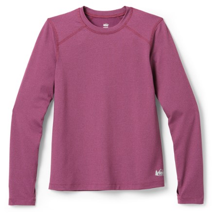 REI Co-op Midweight Base Layer Crew Top - Kids' 0