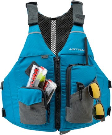  Astral, E-Ronny Men's PFD, Durable Life Jacket for Fishing,  Touring, and Kayaking, Fire Orange, Small-Medium : Sports & Outdoors