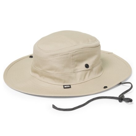 REI Co-op Vented Trailsmith Hat Detachable chin strap