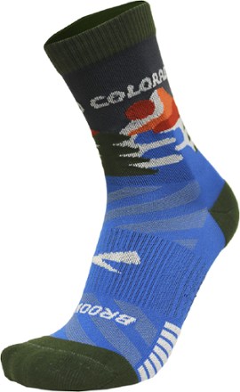 Brooks Ghost Lite Crew Socks 0