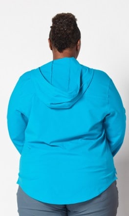 Alpine Parrot Arroyo Forest Fit Sun Hoodie - Women's Plus Sizes 2