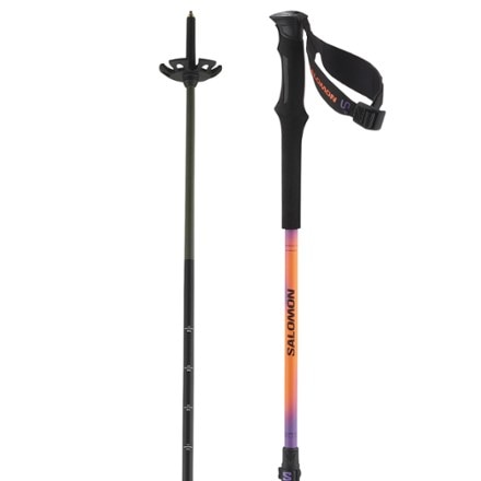 Salomon QST Carbon S3 Ski Poles - Pair 1