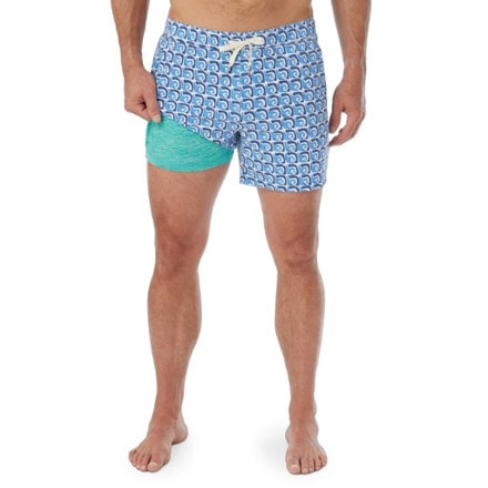 Fair Harbor Bungalow 5" Swim Trunks - Men's 3