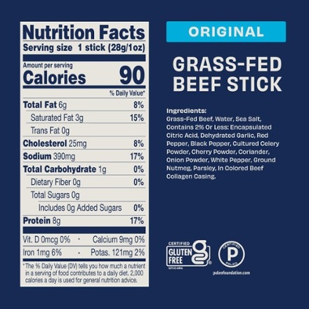 Country Archer Jerky Co. Original Beef Stick - 1 oz. 3