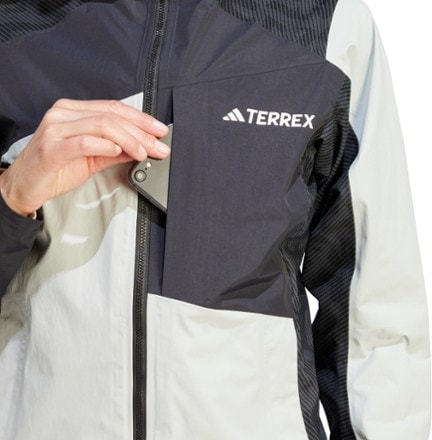 adidas TERREX Xperior Hybrid Rain Jacket - Women's Phone not included