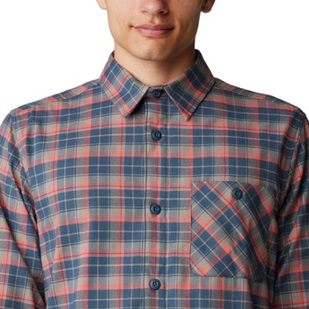 Mountain Hardwear Voyager One Long-Sleeve Flannel Shirt - Men's 3