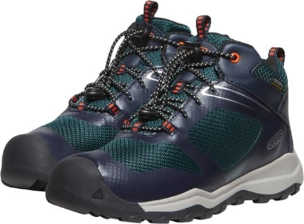 KEEN Wanduro Mid Waterproof Hiking Boots - Big Kids' 4