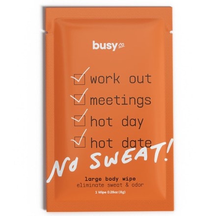 Busy Co Clarifying Large Body Wipes - Package of 4 0